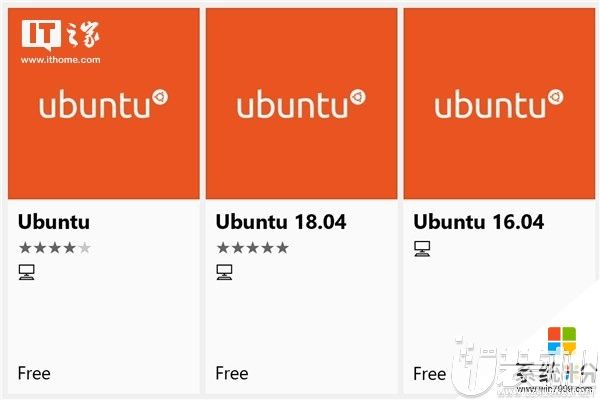 Ubuntu第三个版本Linux上架Windows商店