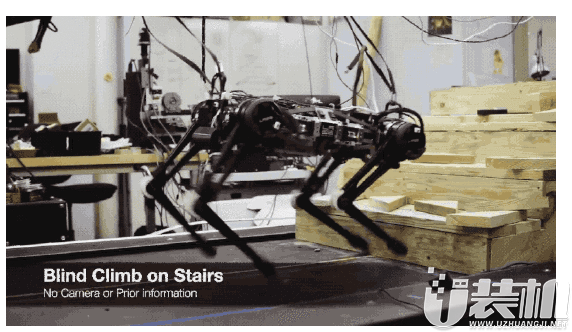 无需视觉传感器，MIT机器人能无障碍爬楼梯