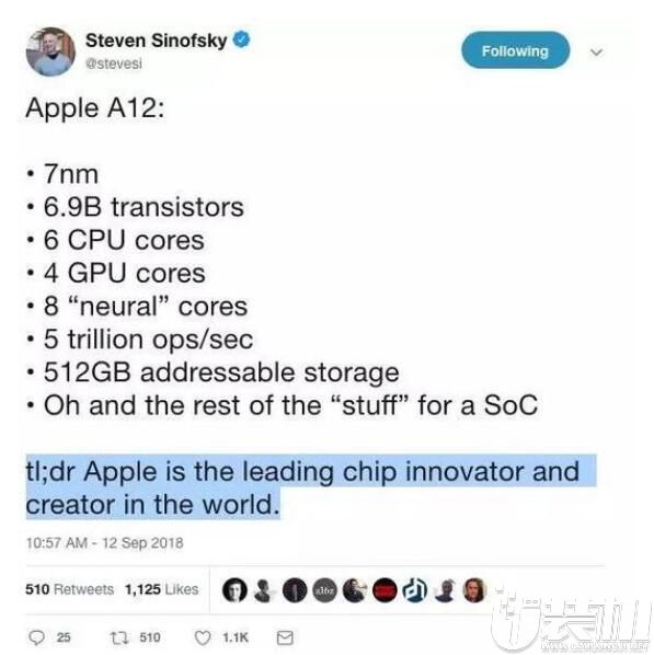 苹果并非芯片和AI公司，但它的芯片和AI还是不错的