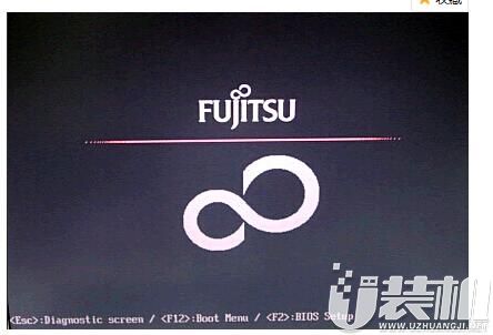 富士通LifeBook U2010笔记本如何快速进去BIOS设置U盘启动？