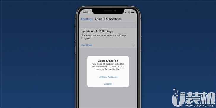 苹果似乎锁定了一部分用户的Apple ID账户