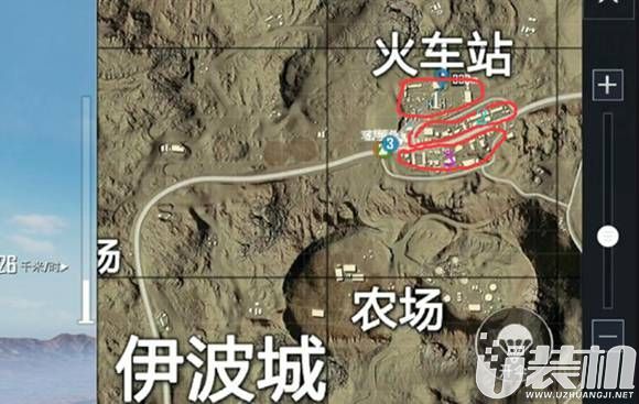 刺激战场沙漠地图火车站怎么打 沙漠地图火车站位置区域分布一览
