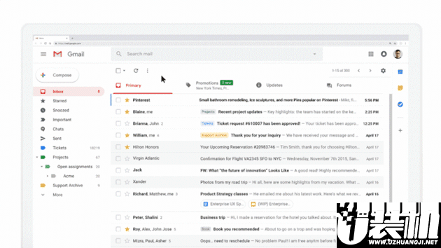 谷歌Gmail将更新补丁，添更多便利功能