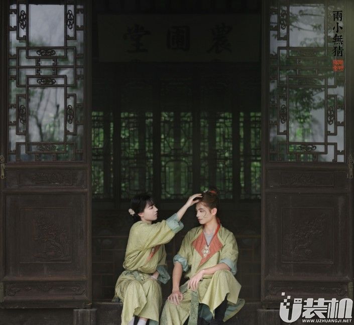 古风人像，通过PS把照片营造一种中国风的诗情画意景色_www.16xx8.com
