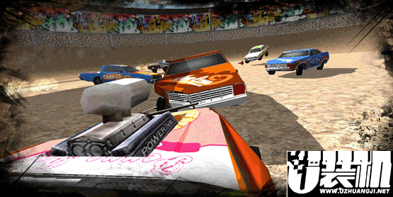 爆破碰撞德比赛车3D版手机游戏下载图1