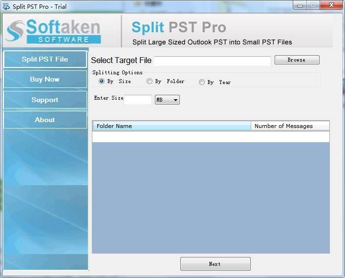 Softaken Split PST Pro官方版