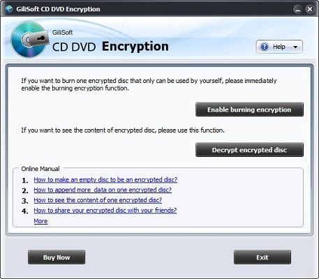 GiliSoft CD DVD Encryption电脑版