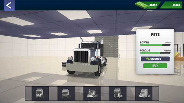 卡车司机重型货物游戏