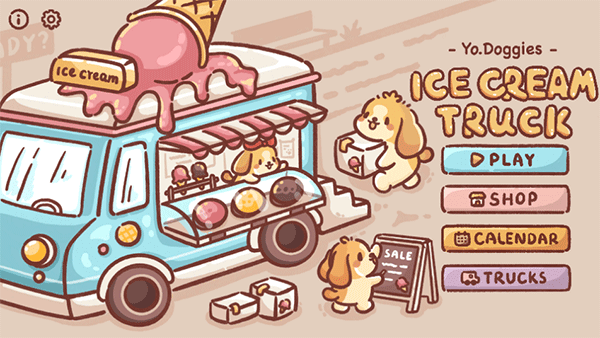 狗狗冰淇淋卡车游戏