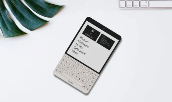 Minimal Phone手机将上线众筹：全键盘+墨水屏能否引领新风尚