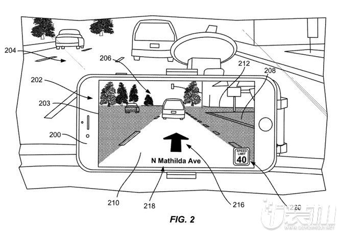 苹果AR地图专利：可在观察路况时获得导航信息